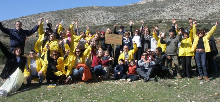 Συμμετοχή σε Δενδροφύτευση στο Πάνειο όρος